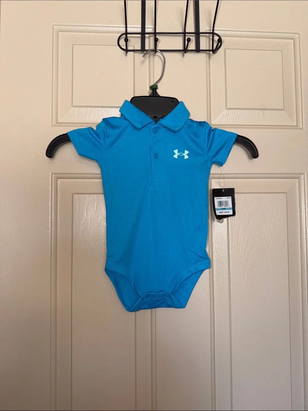 Under Armour Teal Toddler Polo Bodysuit